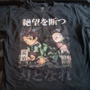 demon slayer t-shirt, small